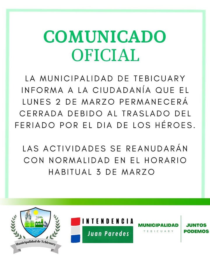 Municipalidad Tebicuary